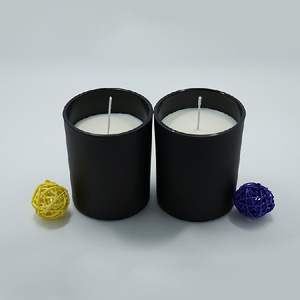 Velas perfumadas de lujo de vidrio de alto borosilicato, tubo recto, taza de cera, tarro de vela de vidrio transparente, jarrón para decoración del hogar - Product Image 2