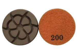 Disco de Diamante Híbrido de Cobre Raven de 3 Pulgadas / 76x10mm para Pulido y Desbaste de Concreto, Uso en Húmedo y Seco - Product Image 6