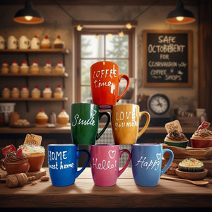 Mug en céramique HOLIDAY Assortiment Art 42 - Product Image 3