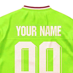 Maillots de football américain haute performance, uniformes de football professionnels, chemises avec design sublimé et détails en twill - Product Image 2