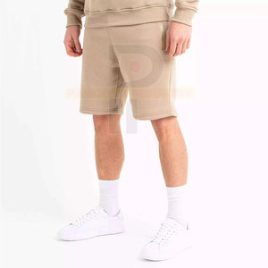 Ensemble de vêtements de sport pour homme personnalisable 2025, respirant, en molleton 100% coton, sweat-shirt à capuche et short à manches courtes pour l'hiver - Product Image 6