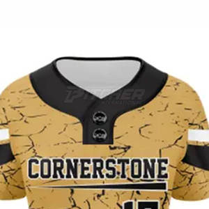 ชุดเครื่องแบบซอฟต์บอลระบายอากาศได้ดีปรับแต่งได้แห้งเร็ว - Product Image 5