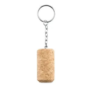 Llavero Ecológico de Corcho TAPON, Gadget Promocional Ecológico con Mosquetón - Product Image 1
