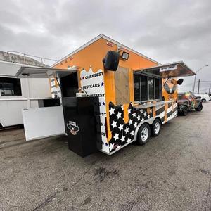 Camión de helados y aperitivos multiusos personalizado de aplicación rápida con material de aluminio a la venta - Product Image 5