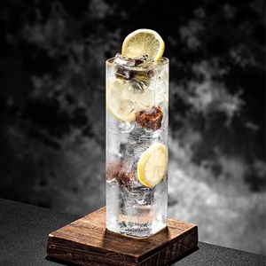 Vasos largos para bebidas, creativos, resistentes al calor, redondos, cuadrados, rectos, whisky, cóctel, vasos Collins para <span class=keywords><strong>Bar</strong></span> - Product Image 6