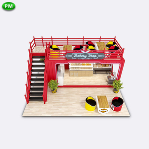 Restaurant en conteneur maritime personnalisé, bars modulaires, cafés portables, cafés, jardin de bière éphémère pour les petites entreprises - Product Image 2