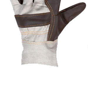 Guantes de seguridad para construcción de alta resistencia, guantes de aparejo de cuero dividido para ocultar muebles, protección de manos Industrial, Material de jardinería - Product Image 5