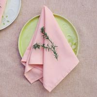 Serviettes en coton réutilisables personnalisées, serviettes en coton et lin lavables, serviettes de cuisine en tissu, décoration de table en coton pour restaurant, hôtel, maison