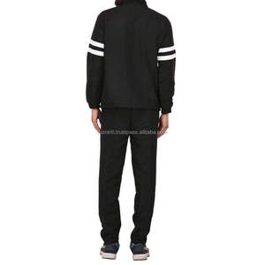 Ensemble coupe-vent unisexe côtelé simple, tissu respirant, veste à capuche et pantalon pour la course à pied, l'entraînement, les vêtements décontractés - Product Image 6