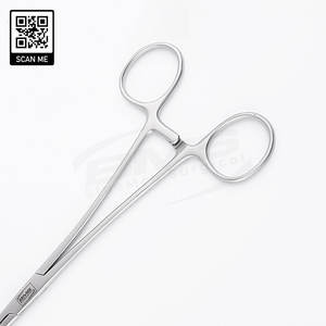 Pinzas Tenáculos Premium Teale, Acero Inoxidable Quirúrgico de Alta Calidad, Acabado Satinado, Instrumentos Curvos de Precisión, Juego de Instrumentos - Product Image 2