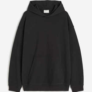 Venta al por mayor Plain Mens Streetwear Sudaderas con capucha Logotipo personalizado de peso pesado de algodón de gran tamaño para hombre Drop Shoulder Hoodies para hombres - Product Image 6