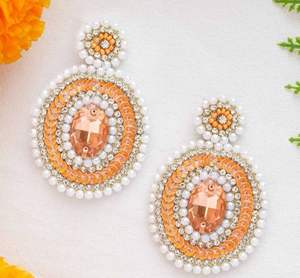 Pendientes de Perlas de Arroz, Pendientes Personalizados con Múltiples Cuentas, Joyería Festiva para Mujer al Mejor Precio, Pendientes con Cuentas - Product Image 2