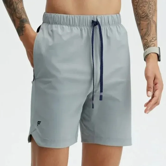 Logo personnalisé Fabletics Shorts pour hommes doublure anti-rides 5 pouces Streetwear vêtements de sport d'été Gym Shorts d'entraînement pour hommes