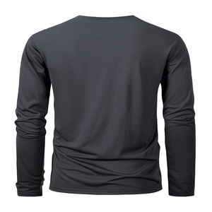 T-shirt à manches longues pour homme, dernier design, vêtements de sport pour homme, nouveau design - Product Image 2