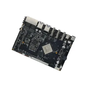 32GB内存、eMMC 5.1、SDIO、SATA 3.0 EVB四路Cortex-A76和四路Cortex-A55 GPU Mali-G610 RK3588开发板
