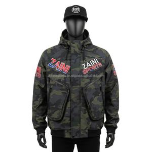 Chaqueta Softshell Premium para Hombre, Tejido de Poliéster, Cortavientos, Cálida, Paneles de Bloques de Color con Logotipo Bordado, Chaqueta Softshell para Hombre - Product Image 1