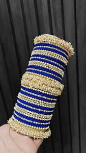 Bộ lắc tay kiểu Ấn Độ bán buôn dành cho đám cưới, thiết kế mới nhất, trang sức nữ, làm thủ công, bộ lắc tay cô dâu dành cho phụ nữ - Product Image 4