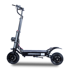 สกู๊ตเตอร์ไฟฟ้าพับได้อลูมิเนียมอัลลอยด์ 6000W 150กก. มอเตอร์ไร้แปรงถ่าน แบตเตอรี่ลิเธียม 40AH 70-100กม. 61-80กม./ชม. เจ้อเจียง - Product Image 2