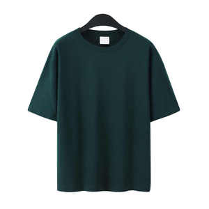 Venta al por mayor 100% algodón 230gsm camisetas de manga corta logotipo personalizable impreso camiseta de gran tamaño de los hombres lavado ácido camiseta - Product Image 4