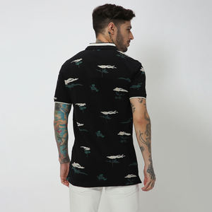 Custom Logo Plus Size Printed for Collar Short Sleeve <b>Men's</b> Knit Breathable for <b>Shirt</b>-Wholesale Prices - Product Image 6