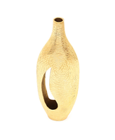 Vase à fleurs moderne en métal fait à la main vente en gros de dessus de table en aluminium décoration de la maison fabricant de fleurs en métal en laiton