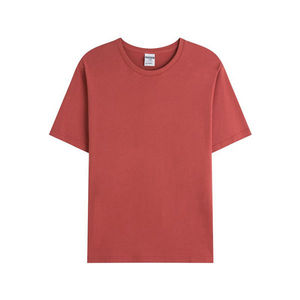 100% coton, T-shirt pour hommes, coupe ample, imprimé personnalisé en gros OEM ODM T-shirt de haute qualité pour hommes à manches courtes lourdes - Product Image 4