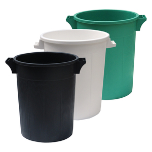 Contenitore per Rifiuti Sovrapponibile 100 Lt - 53 X H 66 Cm - Verde - Product Image 1