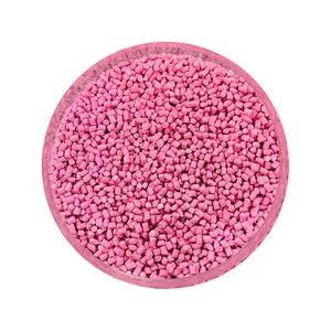 brilliant Pink Masterbatch exporting by China Masterbatch ldpe plastic pellets Pink Masterbatch exporting