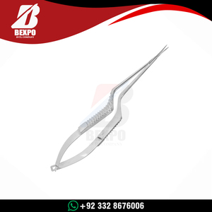 Tijeras Microquirúrgicas al por Mayor de 16.5cm con Mango de Bayoneta, Herramienta Quirúrgica Neurovascular Reutilizable de Acero Inoxidable - Product Image 2