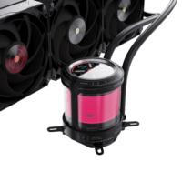 Alseye W360-V-B Water AIO Cooler Liquid Cooling for CPU 2.1Inch TFT Screen Real Time Computer Hardware Data Digital Display