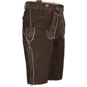 Pantalones cortos de cuero auténtico para hombre al por mayor - Product Image 4