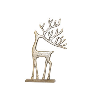 Estatua de ciervo abstracta con estilo moderno, artesanía de resina para decoración de sala de estar u oficina - Product Image 5