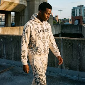 Ensembles de survêtement pour hommes en molleton de coton lourd délavé à l'acide pour sweat-shirt et pantalon de survêtement Y2K, vêtements de rue, vêtements personnalisés en gros - Product Image 5