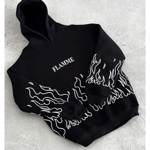 เสื้อฮู้ดดี้แฟชั่นสตรีทฮิปฮอปสำหรับฤดูหนาว คุณภาพดีที่สุด สำหรับผู้ชายและผู้หญิง ลายปักเรียบง่าย ทันสมัย ผลิตจากผ้าฝ้ายฟลีซ 100% ปรับแต่งได้ - Product Image 1