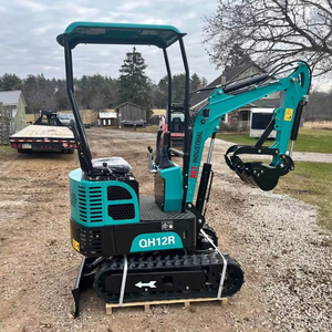 AGT QH12R เครื่องยนต์ EPA CE เครื่องขุดขนาดเล็ก1.2ตัน13.5HP กระบอกไฮดรอลิก Eaton แกนมอเตอร์ปั๊มเกียร์ PLC ส่งฟรี - Product Image 1