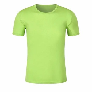 Premium décontracté plaine respirant hommes T-shirts été 100% coton biologique t-shirts haute qualité personnalisé col rond t-shirts - Product Image 4