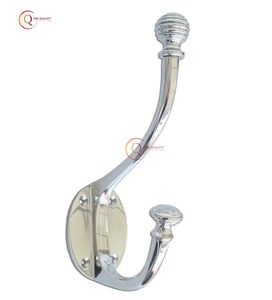 Shiny Plated Wall Mounted Stainless Steel <b>Hooks</b> <b>Bathroom</b> Cloth Hanger Wall <b>Door</b> Robe for Hanging Keys Clothes Towel <b>Hook</b> Supply - Product Image 4