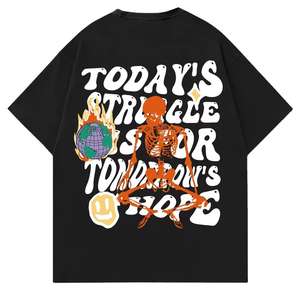 T-shirt unisexe personnalisé 300 GSM, vêtements décontractés de haute qualité, couleurs unies, 100% coton, écologique, respirant, idéal pour tous les jours - Product Image 1