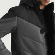 Chaqueta de bombardero de invierno impermeable personalizada de Color sólido en blanco simple de nuevo diseño de suministro de fabricante pakistaní para hombres de doble color - Product Image 4