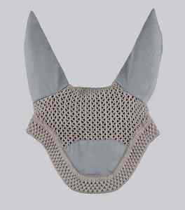 Bonnet d'oreille pour cheval respirant de qualité supérieure, logo personnalisé, crochet léger, lavable, voile anti-mouches, accessoire d'équitation pour cheval - Product Image 1