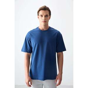 เสื้อยืดผู้ชายทรงโอเวอร์ไซส์เนื้อผ้าคอตตอนหนานุ่มพิเศษ รุ่นพาร์ลิเมนต์ - 88377 - พาร์ลิเมนต์ - Product Image 5