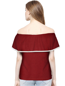 Indian Boutique Latest Exclusive Indian T Shirt Trendy Knitting <b>Tops</b> Women Comfortable Regular Wear Formal Short <b>Tops</b> India - Product Image 4