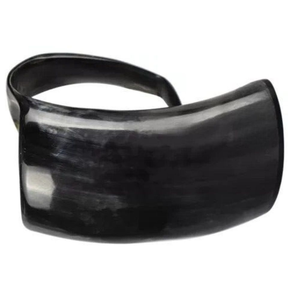 Chope à bière en corne de bœuf viking médiévale pour le camping et les fêtes à domicile, cadeau de Noël pour les amis - Product Image 2