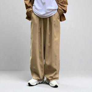 Pantalones de hombre con logotipo de diamantes de imitación personalizados pantalones de chándal holgados acampanados lavados de algodón pesado vintage lavados con ácido - Product Image 2