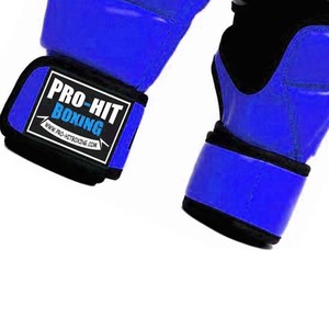 Gants de combat de boxe en cuir de haute qualité avec logo personnalisé de qualité supérieure avec poignées Gants de boxe pour unisexe - Product Image 6
