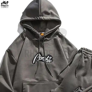 ชุดวอร์มปักลายโลโก้สั่งทำใหม่ ขายส่ง ชุดวอร์มปักลายผู้ชายน้ำหนักเบา ลดราคา - Product Image 3