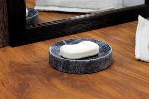 Porte-savon rectangulaire en marbre naturel, de haute qualité, écologique, élégant et durable, accessoire de salle de bain - Product Image 4