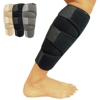 Attelle de mollet en néoprène, attelle de tibia réglable, Support de Compression du bas de la jambe, manchon de mollet pour hommes et femmes, soulagement de la douleur
