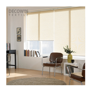 EZ ROLL Light Filtering Roll Shade Best Quality Built-in Roll <b>Blinds</b> Decowin Textile Fabric From Korea Plain Technique - Product Image 1