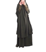 Abaya islamique pour femmes musulmanes, robe de prière, jilbab, abaya longue, couvrante, élégante, jilbab pour femmes